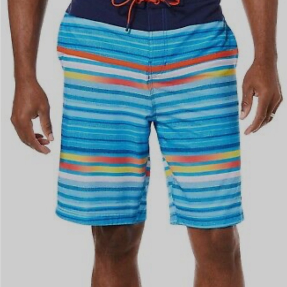 NWT Men's Speedo E-Board 19” Swim/Board Trunks
